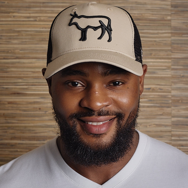 Outline Nguni Trucker - Ivory