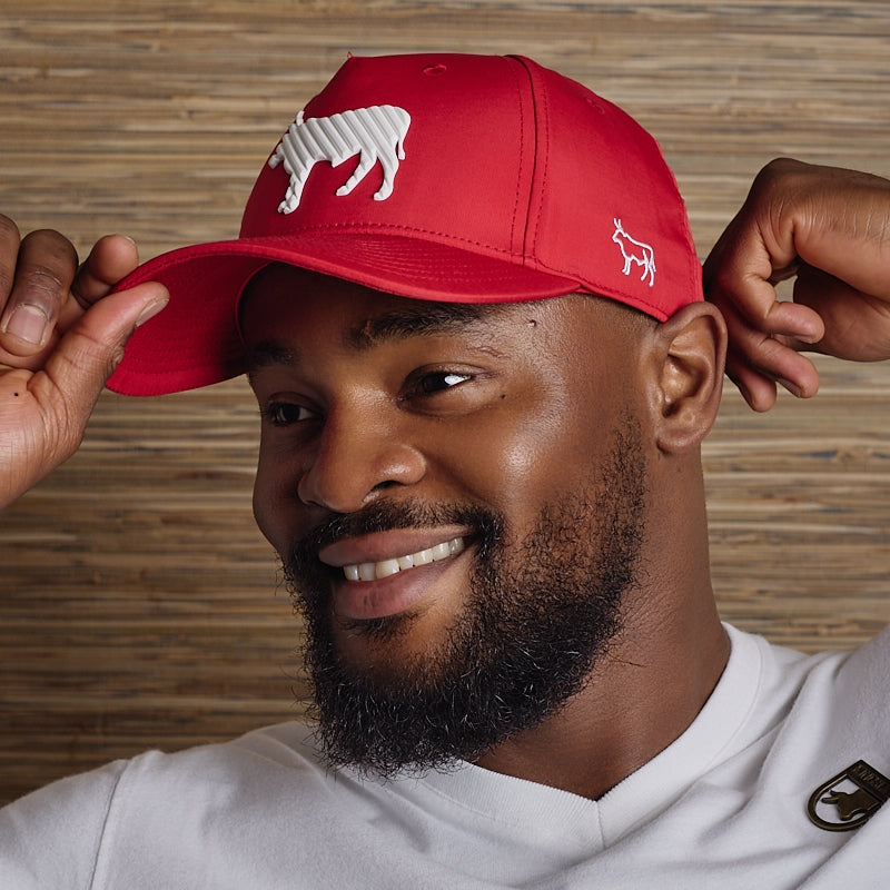 Shutter Nguni Cap - Scarlet