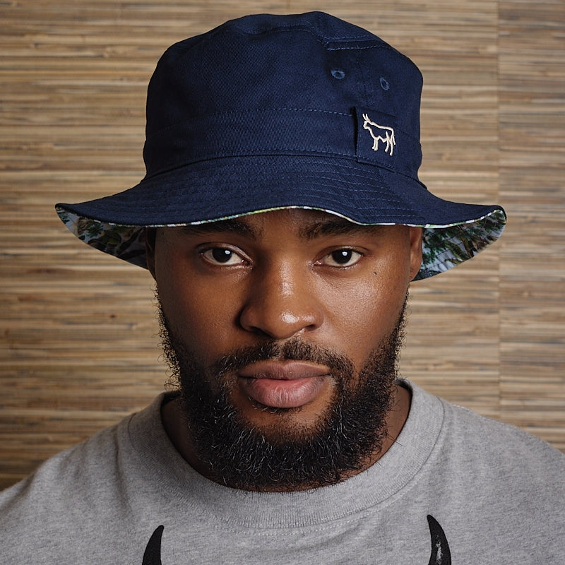 Seychelles Adventure Reversible Bucket - Midnight