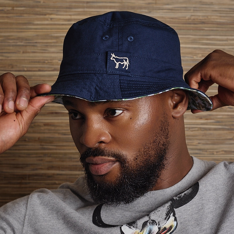 Seychelles Adventure Reversible Bucket - Midnight