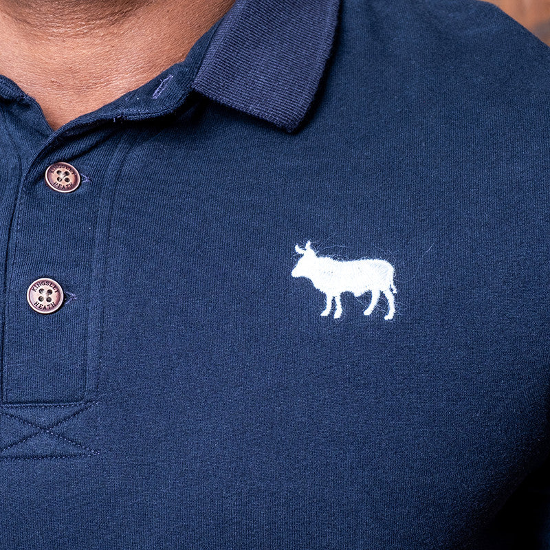 Classic Nguni Regular Fit SJ Polo Midnight