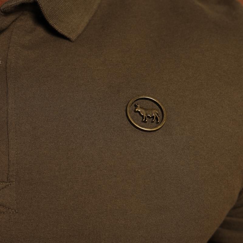 Kingsley Circle Cut-Out Nguni Rsjcpn Polo - Fatigue