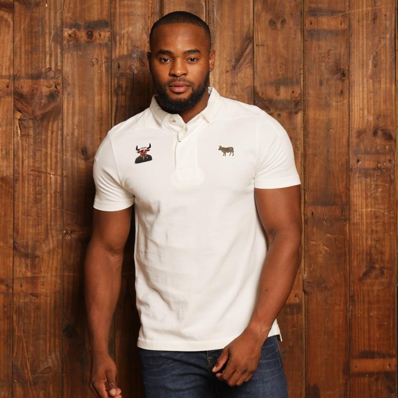 Kingsley Heath Beast Rugby Regular Fit PK Polo - Pelican