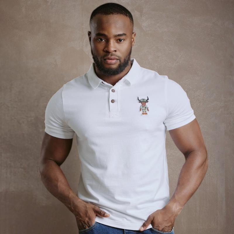 Kingsley Air Ranger Logo Golfer Polo - Pelican