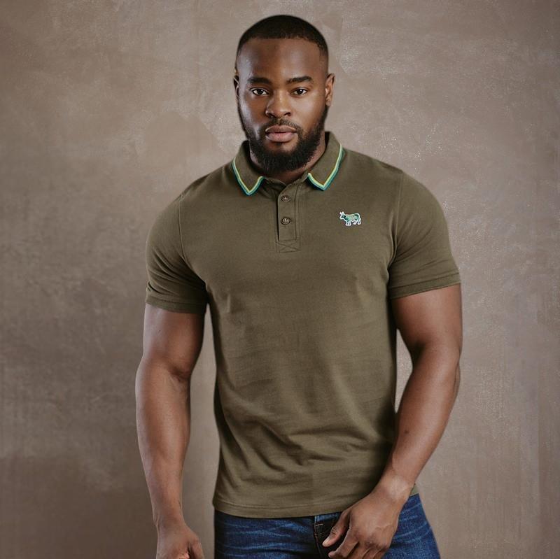 Kingsley Zuka Tipping Regular Polo - Fatigue