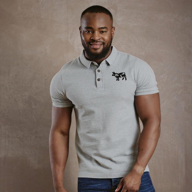 Kingsley Beaded Nguni Lux Polo - Vervet - Kingsley Heath