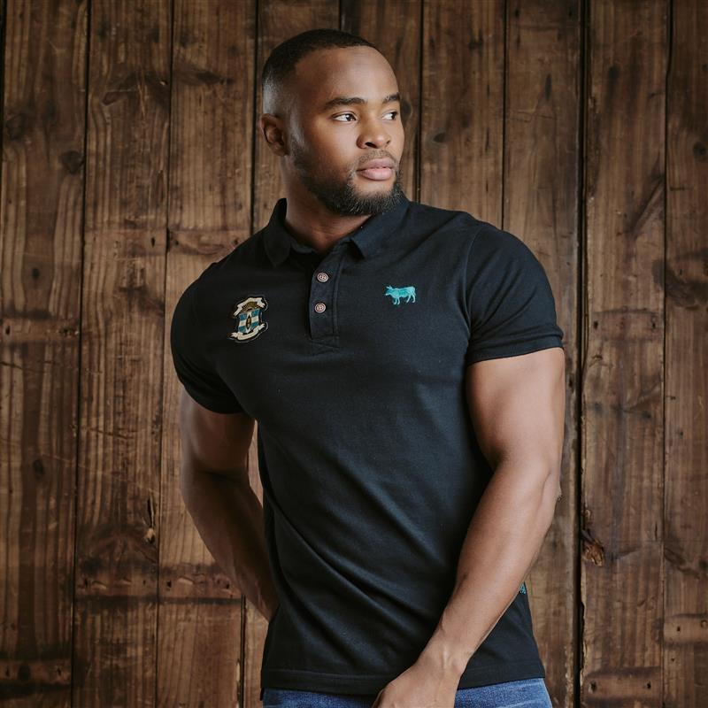 Kingsley Vintage Crest SJ Polo - Mamba