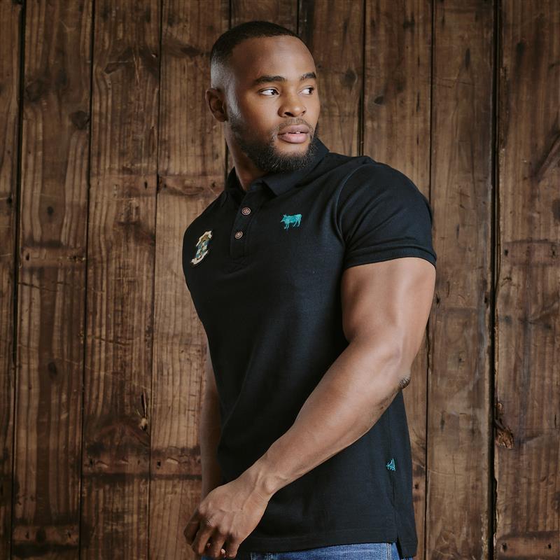 Kingsley Vintage Crest SJ Polo - Mamba