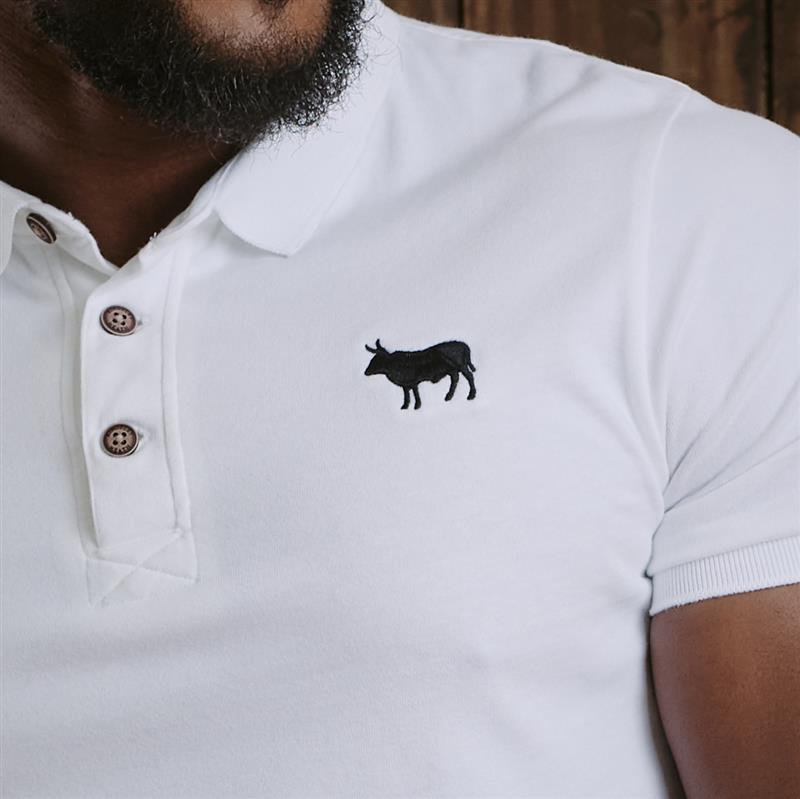 Kingsley Vintage Shield Polo - Pelican