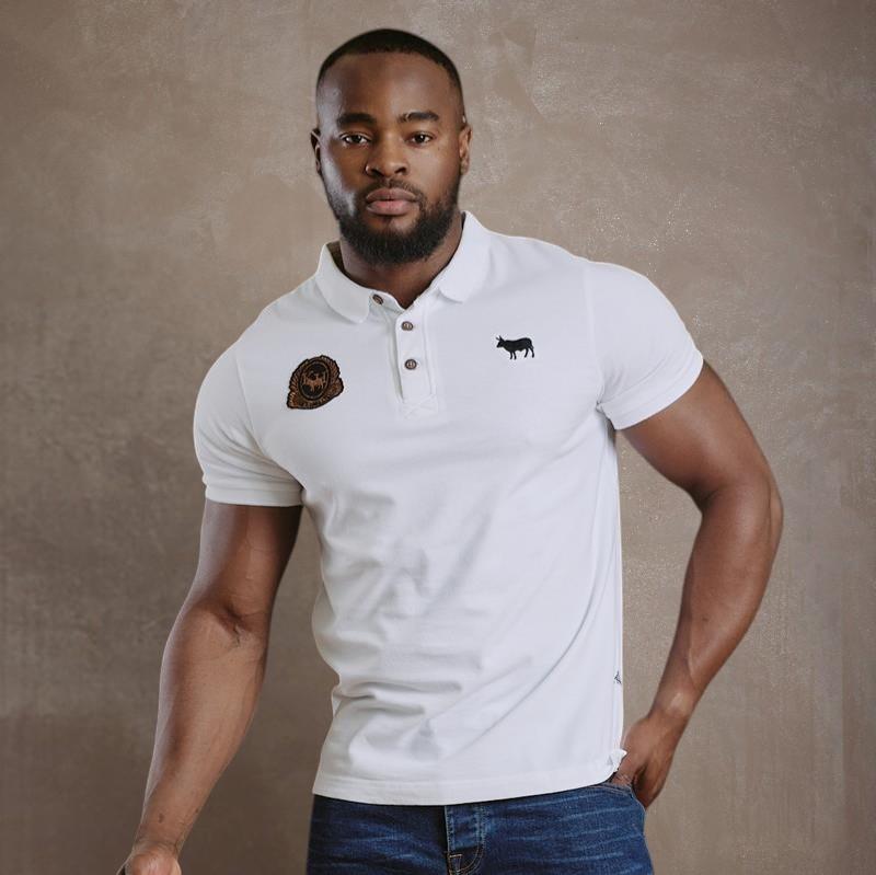 Kingsley Vintage Shield Polo - Pelican