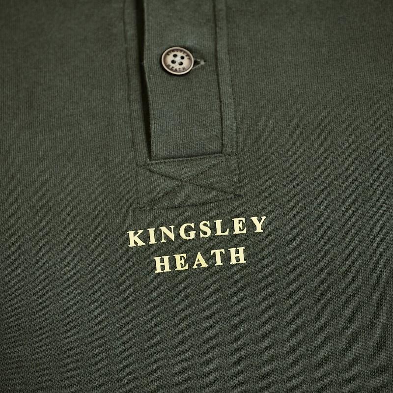 Centred Logo Regular Polo - Fatigue