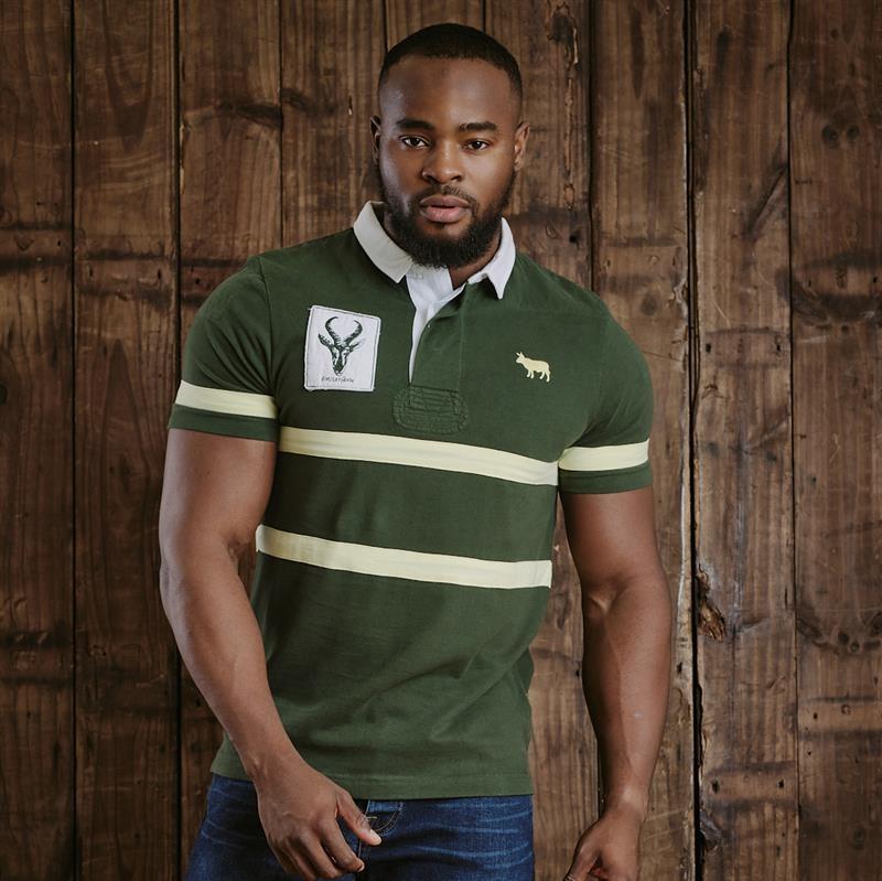 Kingsley Champion MVP Rugby Polo - Forest