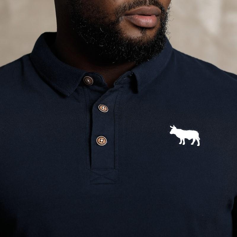 Timeless Nguni Pop Polo - Midnight