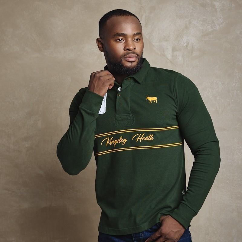 Champs MVP 2.0 Rugby Polo LS - Forest