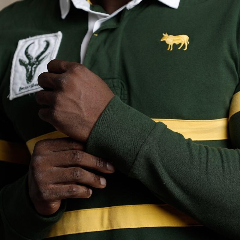 Champions 2.0 Rugby Polo Long Sleeve - Forest
