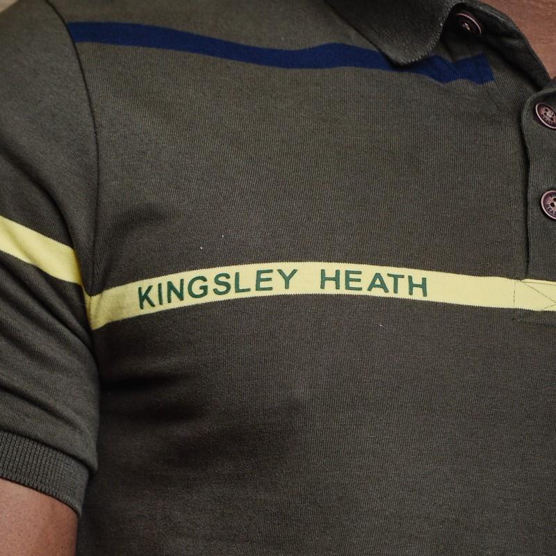 Wordmark Stripe Polo - Fatigue
