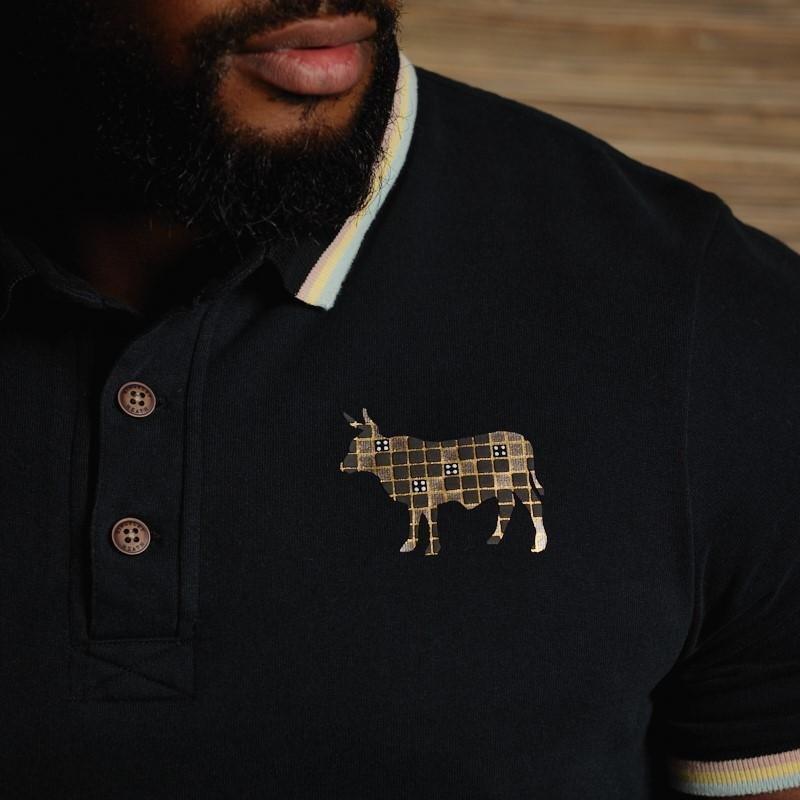 Cube Logo Polo - Mamba