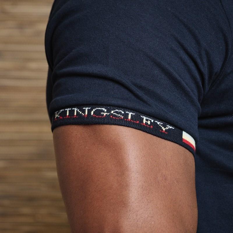 Cuffed Camo Nguni Badge Polo - Midnight