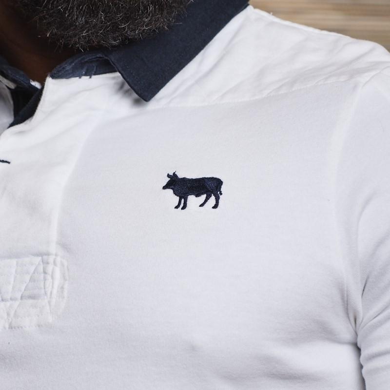 Heritage SS Rugby Polo - Pelican