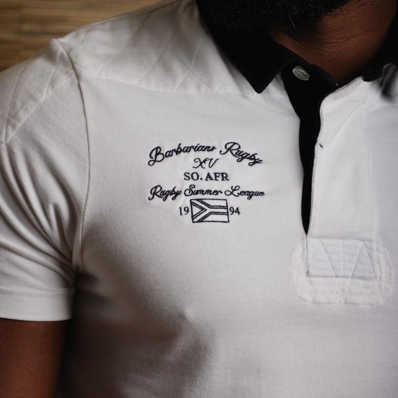 Heritage SS Rugby Polo - Pelican