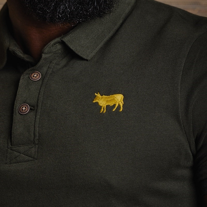 Polo Spear Badge Polo - Fatigue