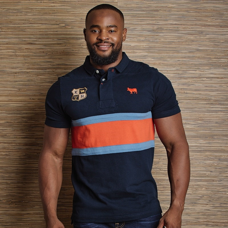 Rugby Polo SS - Midnight