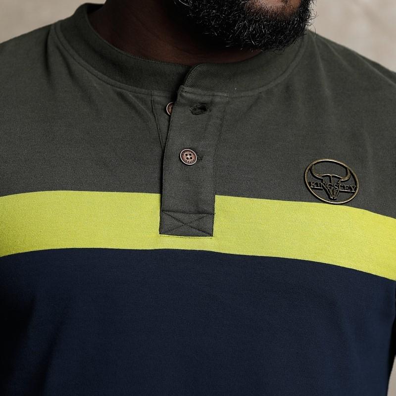 Summer Colours Henley - Midnight
