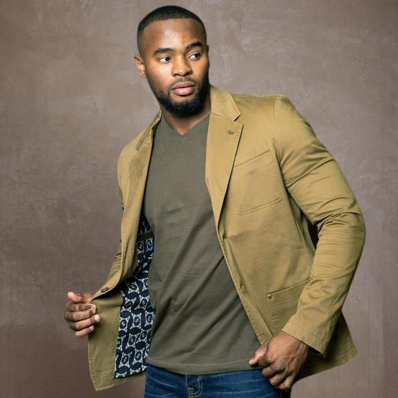 Urban Twill Blazer Olive  - Olive