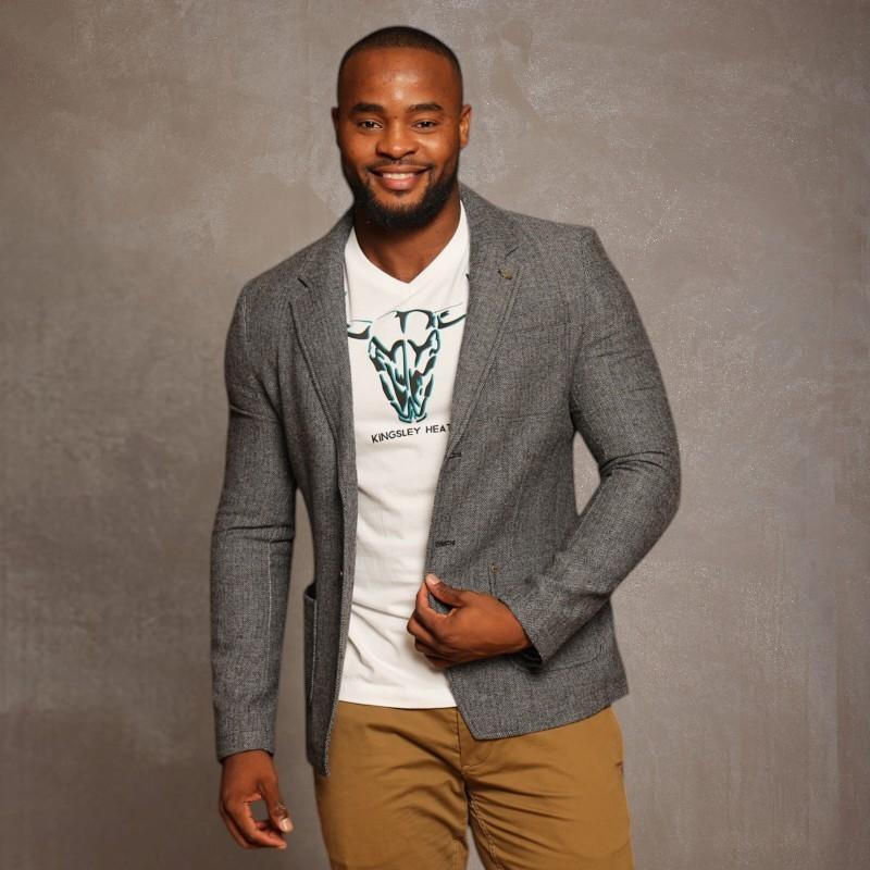 Urban Luxury Tweed Blazer - Puku - Kingsley Heath Urban Luxury Tweed Blazer - Puku - Kingsley Heath