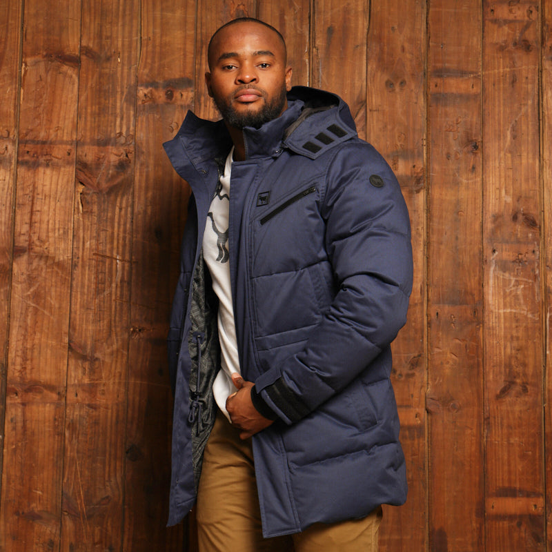 Kingsley Africa Beast Puffer Jacket 4 - Midnight