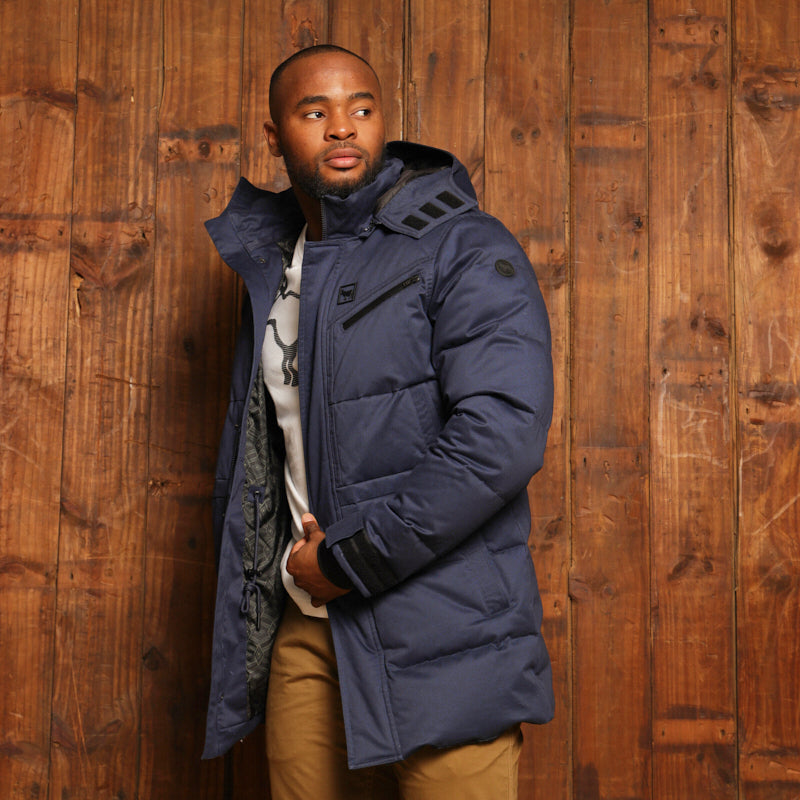 Kingsley Africa Beast Puffer Jacket 4 - Midnight