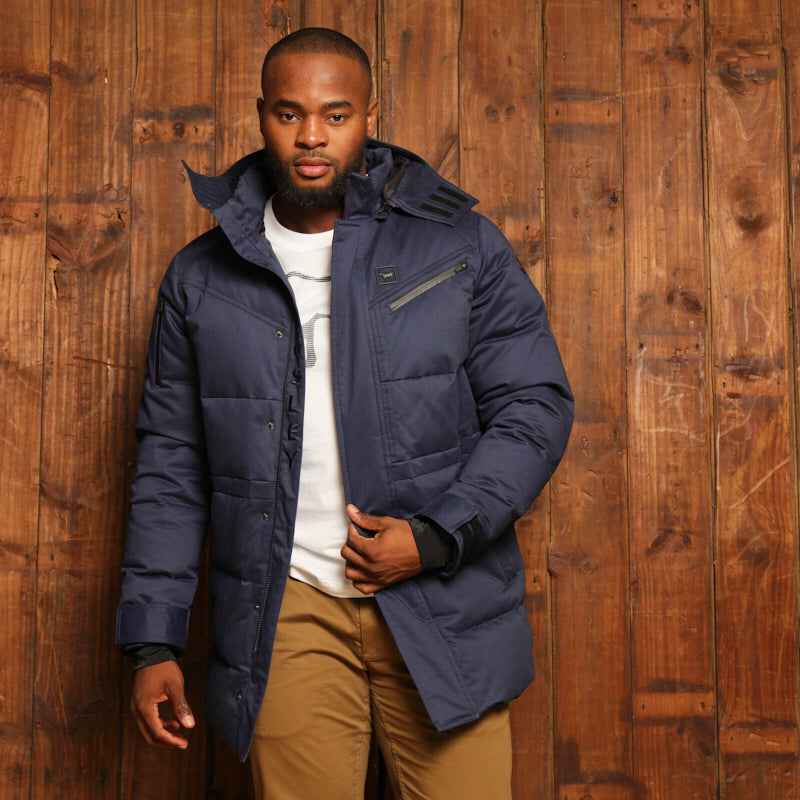 Kingsley Africa Beast Puffer Jacket 4 - Midnight