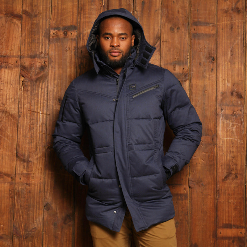 Kingsley Africa Beast Puffer Jacket 4 - Midnight