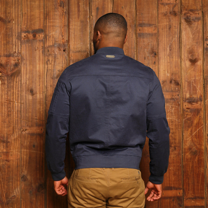 Kingsley Stone Town Bomber Jacket - Midnight