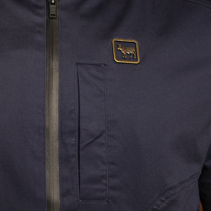 Kingsley Stone Town Bomber Jacket - Midnight