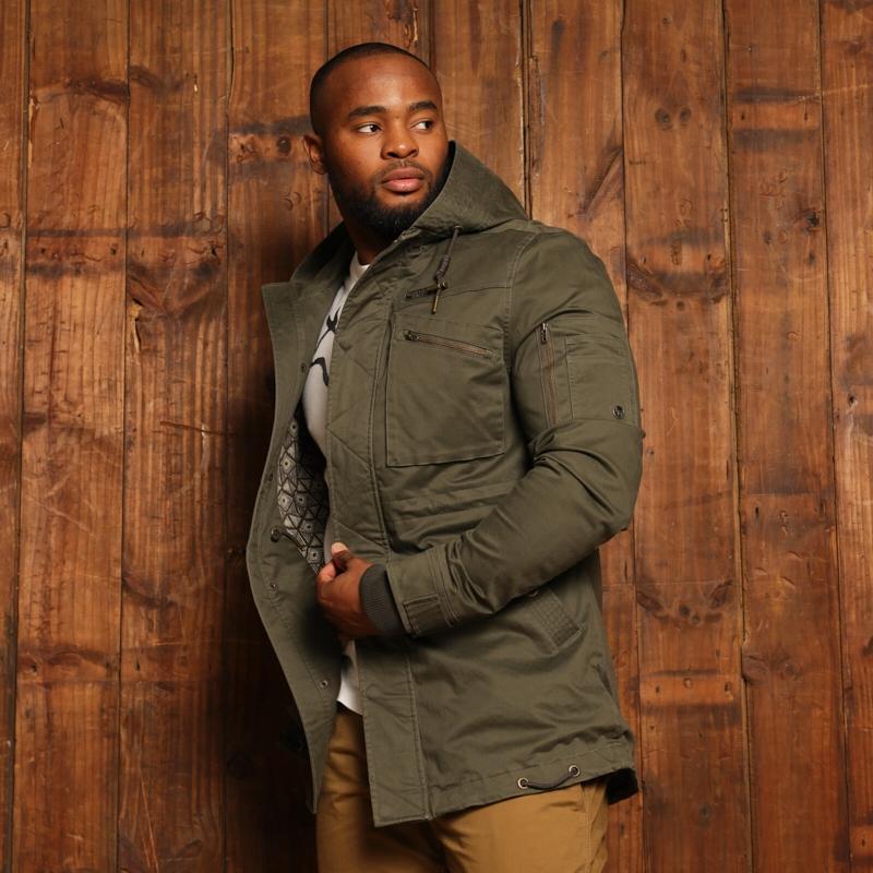 Kingsley Heath Makhasa Bush Parka - Fatigue