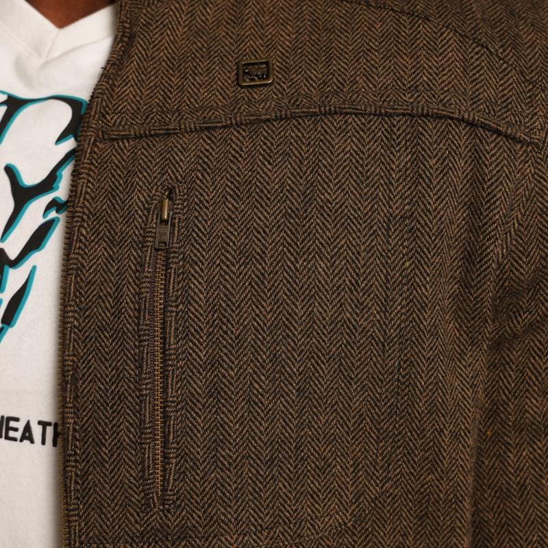 Kingsley Heath Hilton Harrington Tweed Jacket  - Buffalo
