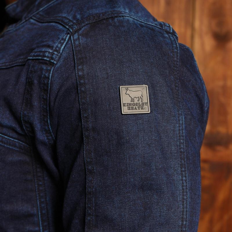 Kingsley Heath Cape Quarter Denim Jacket - Solid Ink Wash