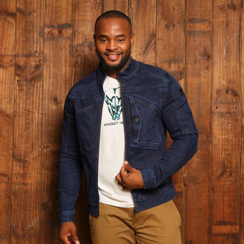 Kingsley Heath Cape Quarter Denim Jacket - Solid Ink Wash