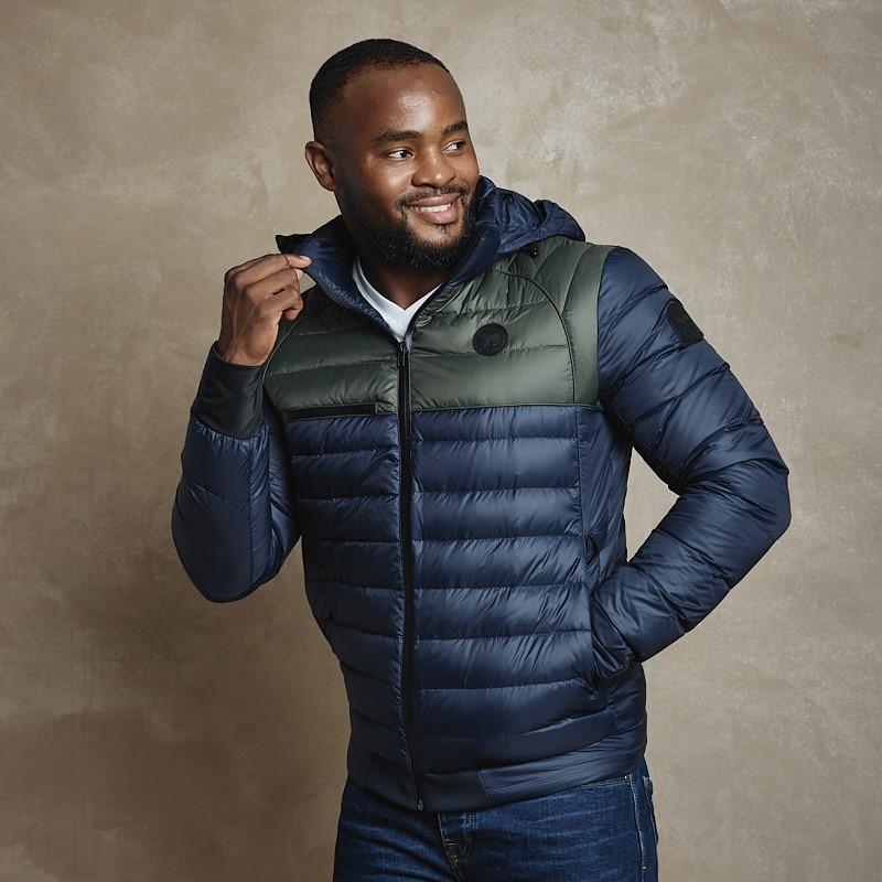 Sani Extreme Two Tone Extreme Puffer - Midnight