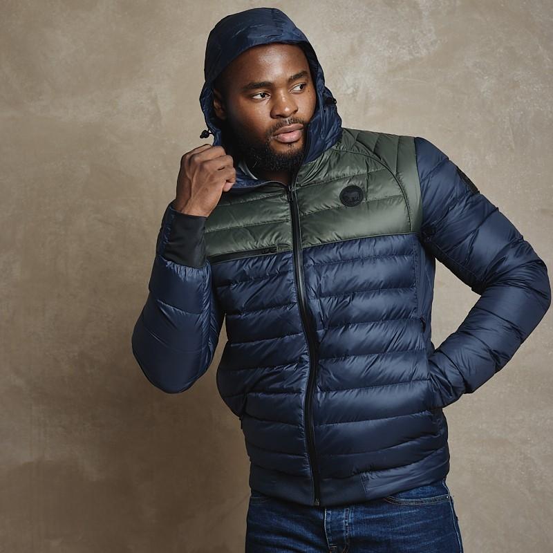 Sani Extreme Two Tone Extreme Puffer - Midnight