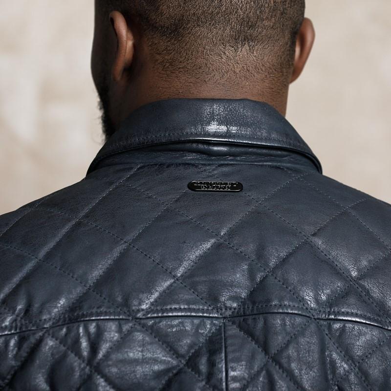 Kingsley Heath | Leather Suede Hunting Jacket Mens – Cow Leather