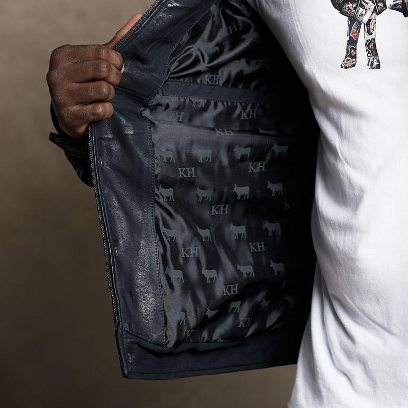 Kingsley Heath | Leather Suede Hunting Jacket Mens – Cow Leather