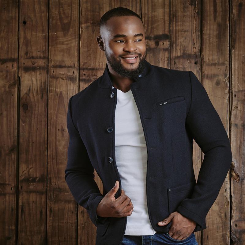 Kingsley Luxe Collar Wool Blazer - Midnight