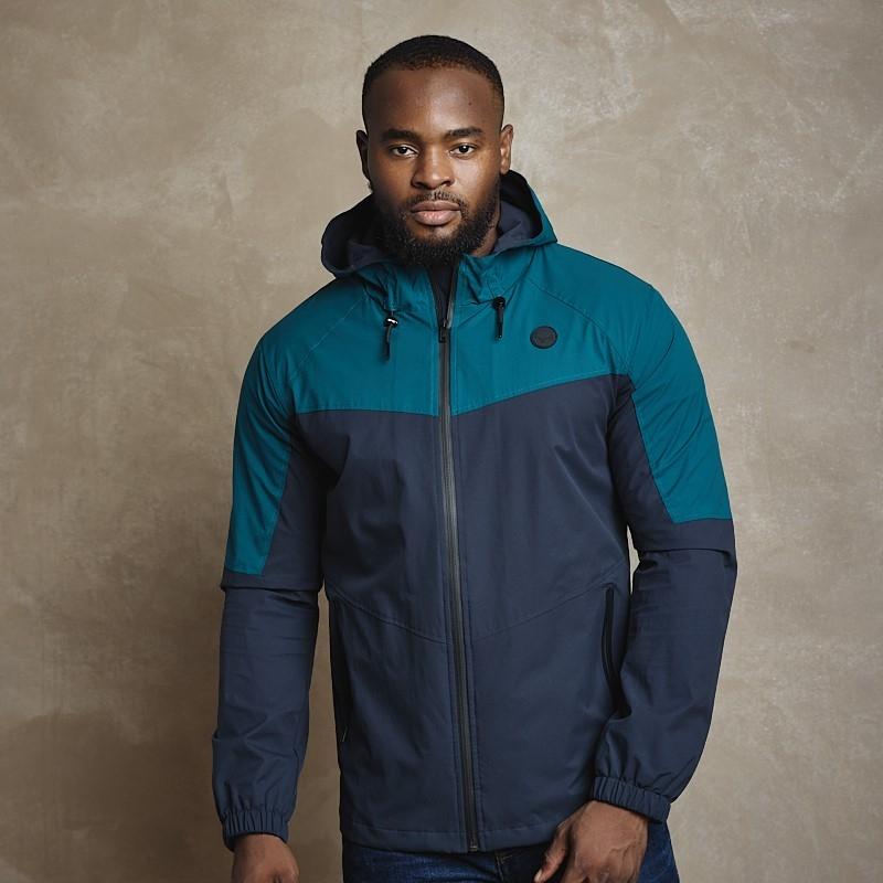 エルフサック　マルチカラー キルティングジャケット Kingsley Heath | Lions Head Rain Jacket Mens – Teal RAINHIDE