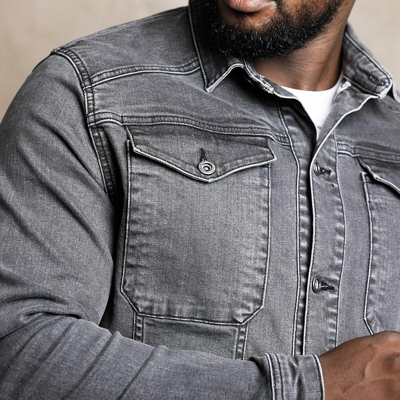West Coast Denim Jacket - Grey Wash