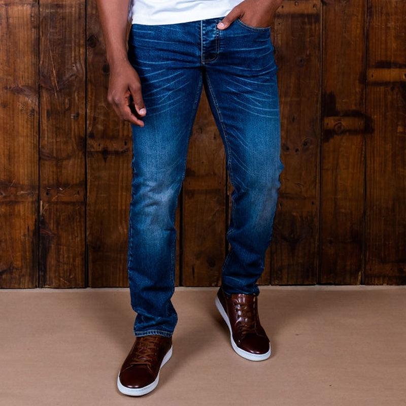 Madikwe Muscular Slim Denim - Indigo Light Wash