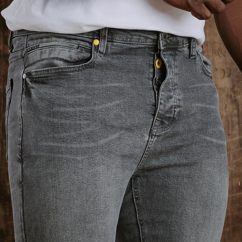 Okavango Super Slim Denim - Light Grey