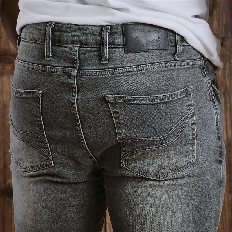 Okavango Super Slim Denim - Light Grey