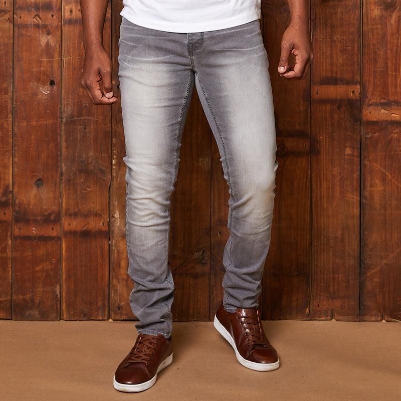 Okavango Super Slim Denim - Light Grey
